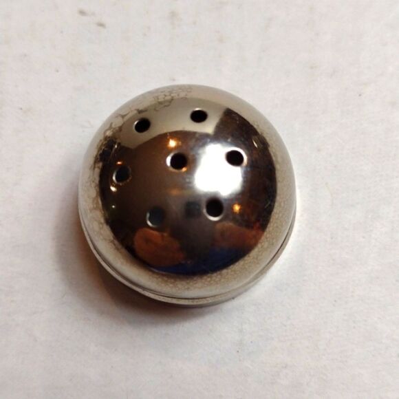 Vintage APEX EPNS Cobalt Glass Insert Salt & Pepper Shakers Set of 2 - Picture 7 of 9